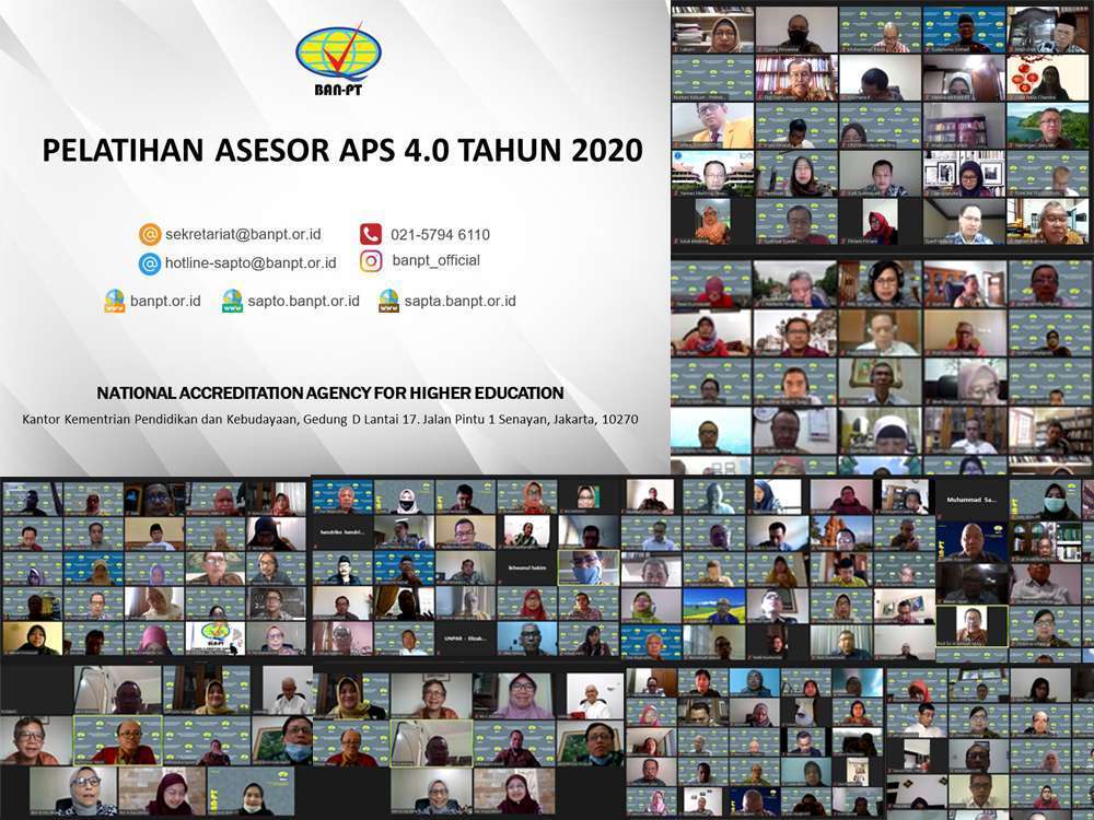 Pelatihan Asesor APS 4.0 Tahun 2020