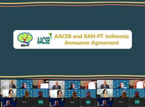 AACSB and BAN-PT Indonesia Announce Agreement