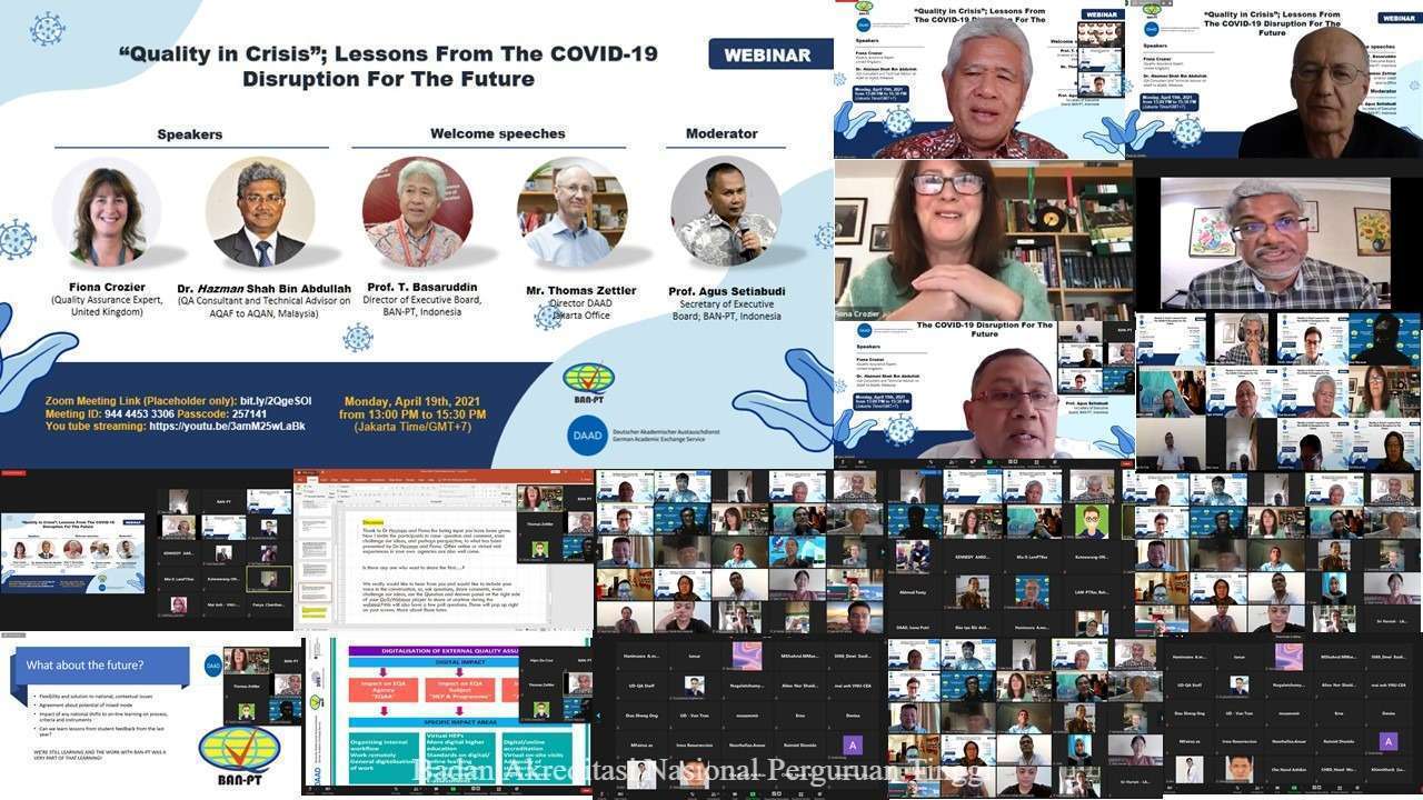 Webinar “Quality in Crisis: Lessons From The COVID-19 Disruption For The Future”