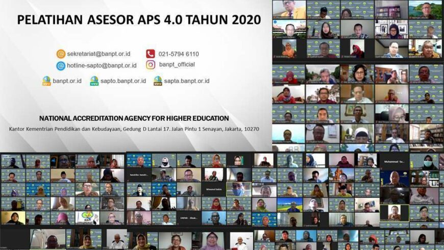 Pelatihan Asesor APS 4.0 Tahun 2020